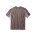 Men's Big & Tall Colorblock Vapor® Performance Tee by Champion® in Stormy Grey (Size 3XLT)