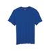 Men's Big & Tall Hanes® Cool DRI® Tagless® T-Shirt by Hanes in Deep Royal (Size 2XL)