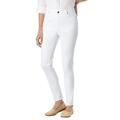 Plus Size Women's Comfort Curve Straight-Leg Jean by Woman Within in White (Size 18 T)
