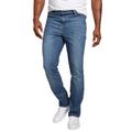 Men's Big & Tall Liberty Blues™ Straight-Fit Stretch 5-Pocket Jeans by Liberty Blues in Blue Wash (Size 68 38)