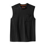 Men's Big & Tall Boulder Creek® Heavyweight Pocket Muscle Tee by Boulder Creek in Black (Size 2XL) Shirt