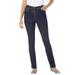 Plus Size Women's Stretch Slim Jean by Woman Within in Indigo (Size 28 WP)