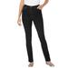 Plus Size Women's Stretch Slim Jean by Woman Within in Black Denim (Size 14 WP)