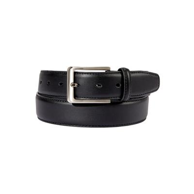 Men's Big & Tall Premium Dress Belt by KingSize in Black (Size 40/42)