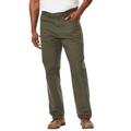 Men's Big & Tall Denim or Ripstop Carpenter Jeans by Wrangler® in Loden (Size 36 30)