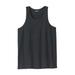 Men's Big & Tall Shrink-Less™ Lightweight Tank by KingSize in Heather Charcoal (Size 8XL) Shirt