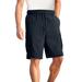 Men's Big & Tall KS Island™ 8" Cargo Swim Trunks by KS Island in Black (Size 4XL)