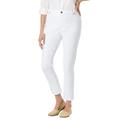 Plus Size Women's Stretch Slim Jean by Woman Within in White (Size 16 T)