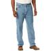 Men's Big & Tall Denim or Ripstop Carpenter Jeans by Wrangler® in Vintage Indigo (Size 38 32)