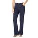 Plus Size Women's Bootcut Stretch Jean by Woman Within in Indigo (Size 14 W)