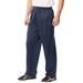 Men's Big & Tall Champion® Performance Pants by Champion in Navy (Size 5XL)