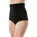 Plus Size Women's High Waist Swim Brief by Swimsuits For All in Black (Size 18)