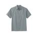 Men's Big & Tall Short-Sleeve Pocket Sport Shirt by KingSize in Gunmetal (Size XL)