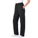 Plus Size Women's Better Fleece Cargo Sweatpant by Woman Within in Black (Size 2X)