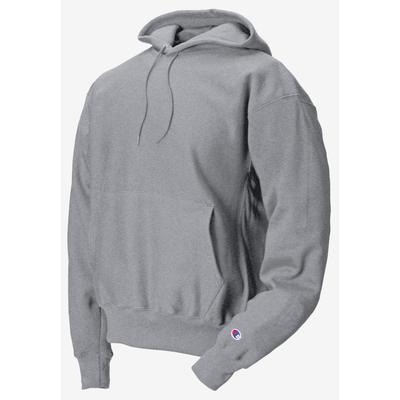 Men's Big & Tall Reverse Weave Hoodie by Champion in Oxford Gray (Size XL)