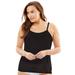 Plus Size Women's Modal Cami by Comfort Choice in Black (Size 34/36) Full Slip