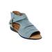 Extra Wide Width Women's The Payton Shootie by Comfortview in Denim (Size 9 1/2 WW)