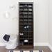 Space-Saving Shoe Storage Cabinet by Prepac Manufacturing in Espresso