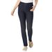 Plus Size Women's Secret Solutions™ Tummy Smoothing Straight Leg Jean by Woman Within in Indigo (Size 32 WP)