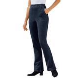 Plus Size Women's Bootcut Fineline Jean by Woman Within in Indigo (Size 28 WP)