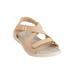 Extra Wide Width Women's The Anouk Sandal by Comfortview in Tan (Size 12 WW)