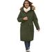 Plus Size Women's The Arctic Parka™ in Knee Length by Woman Within in Dark Olive Green (Size 34/36) Coat