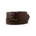 Men's Big & Tall Double Prong Belt by KingSize in Brown (Size 60/62)