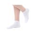 Plus Size Women's No-Show Socks by Comfort Choice in White Pack (Size 2X) Tights