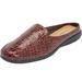 Extra Wide Width Women's The Harlyn Slip On Mule by Comfortview in Dark Berry (Size 7 1/2 WW)