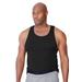 Men's Big & Tall Hanes® Tagless Tank Undershirt 3-Pack by Hanes in Black (Size 2XL)