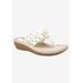 Women's Cynthia Sandal by Cliffs in White Smooth (Size 8 M)