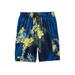 Men's Big & Tall KS Island™ 8" Flex Cargo Swim Trunks by KS Island in Yellow Hibiscus (Size 6XL)