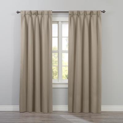 Wide Width BH Studio Room-Darkening Pinch Pleat Pa...