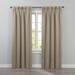 Wide Width BH Studio Room-Darkening Pinch Pleat Panel by BH Studio in Taupe (Size 35" W 95" L) Window Curtain