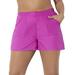Plus Size Women's Cargo Swim Short by Swimsuits For All in Beach Rose (Size 20)