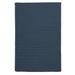 Simple Home Solid Rug by Colonial Mills in Lake Blue (Size 2'W X 10'L)