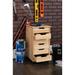 Croghan Six Drawer Rolling Storage Cart by Linon Home Décor in Natural