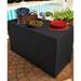 Fresh Ideas Table Cover for Folding Table by Levinsohn Textiles in Black (Size 6')