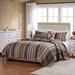 Durango Bonus Quilt Set by Greenland Home Fashions in Earth Tone (Size KING 5PC)