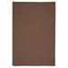 Simple Home Solid Rug by Colonial Mills in Cashew (Size 2'W X 10'L)