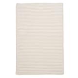 Simple Home Solid Rug by Colonial Mills in White (Size 2'W X 11'L)