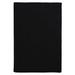 Simple Home Solid Rug by Colonial Mills in Black (Size 5'W X 8'L)