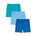 Plus Size Women's Cotton Bloomer 3-Pack by Comfort Choice in Vibrant Blue Pack (Size 13) Panties