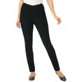 Plus Size Women's Fineline Denim Jegging by Woman Within in Black (Size 26 WP)