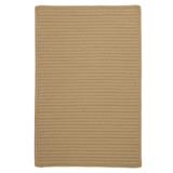 Simple Home Solid Rug by Colonial Mills in Sand (Size 2'W X 10'L)