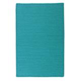Simple Home Solid Rug by Colonial Mills in Turquoise (Size 7'W X 9'L)