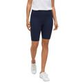 Plus Size Women's Stretch Knit Bike Shorts by ellos in Navy (Size 34/36)