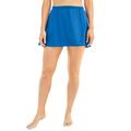 Plus Size Women's A-Line Swim Skirt with Built-In Brief by Swim 365 in Dream Blue (Size 18) Swimsuit Bottoms