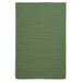 Simple Home Solid Rug by Colonial Mills in Moss Green (Size 3'W X 5'L)