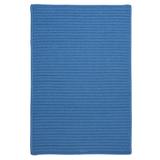 Simple Home Solid Rug by Colonial Mills in Blue Ice (Size 2'W X 10'L)
